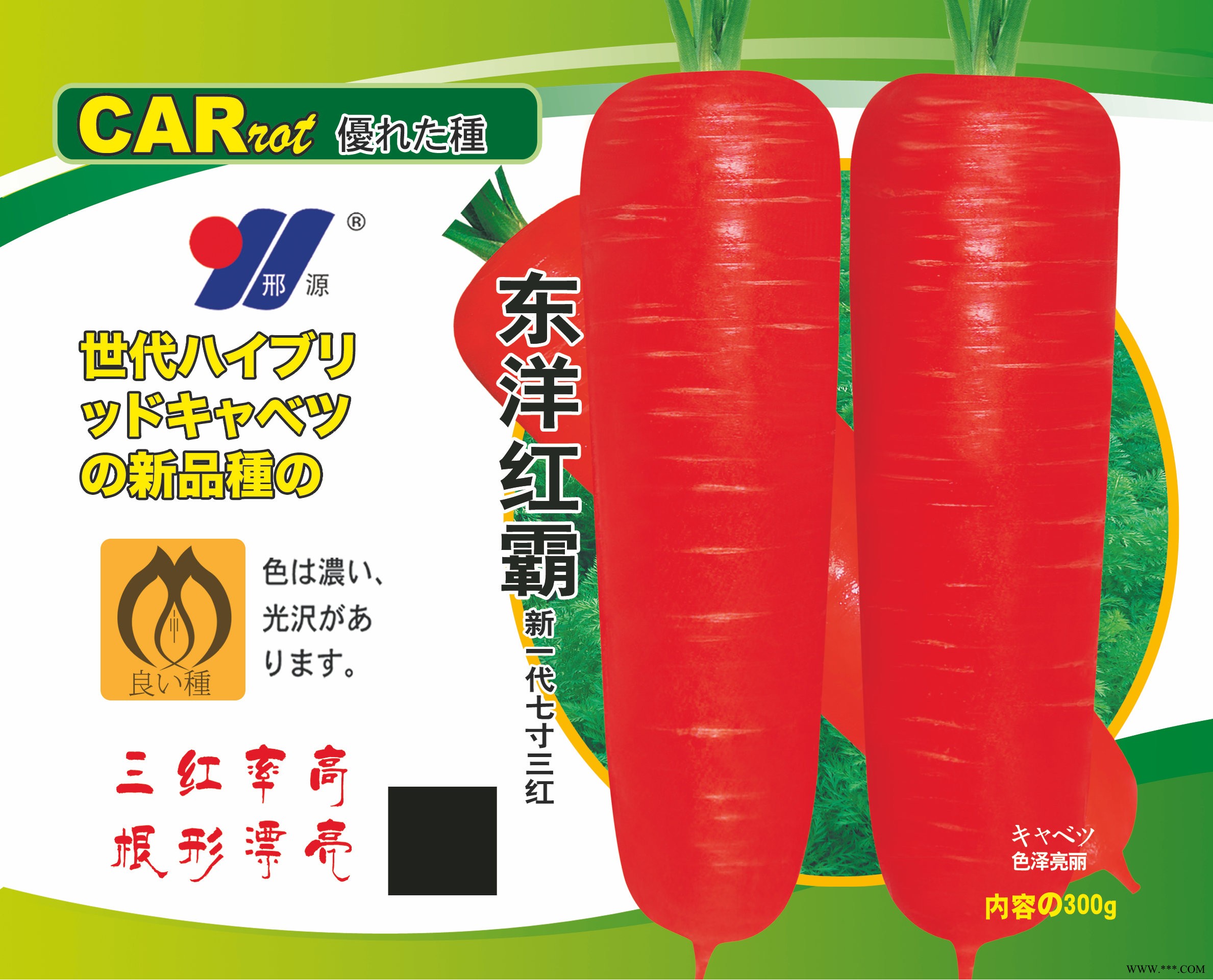 供应东洋红霸—胡萝卜种子