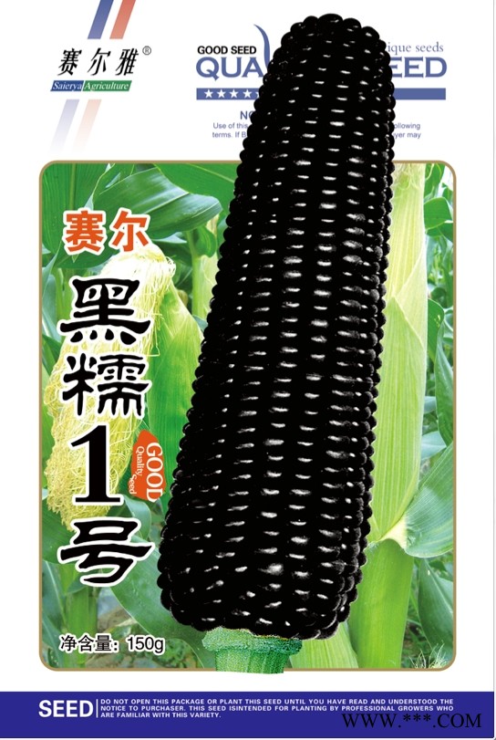供应赛尔黑糯1号—糯玉米种子