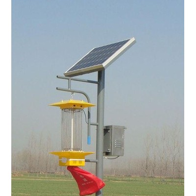 适合农田 果园 使用的高效YB-D1330立柱式太阳能杀虫灯