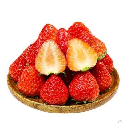 丹东99牛奶草莓新鲜3斤5斤应季孕妇水果九九大白草莓红颜久久奶油