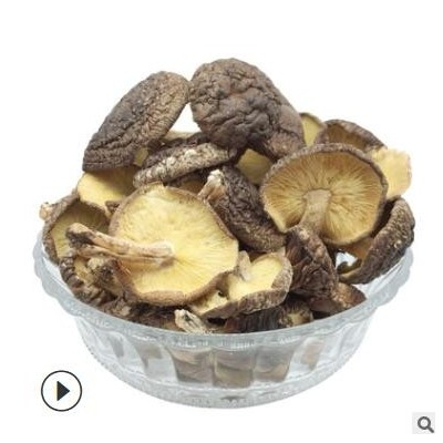 秦岭椴木香菇冬菇蘑菇干货农家自产陕西汉中特产带脚香菇500g