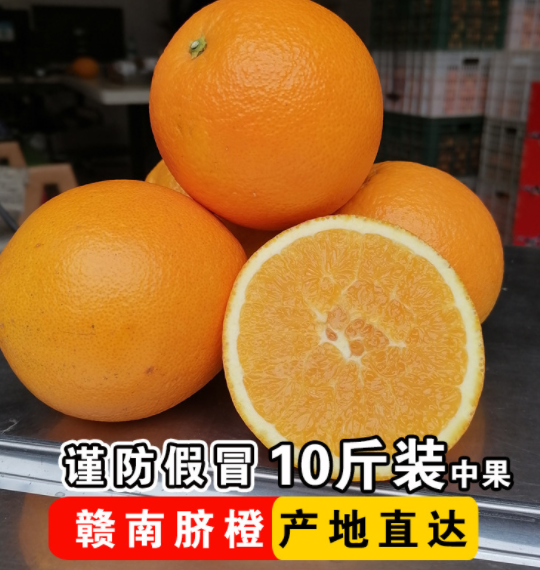 江西赣南脐橙10斤大果 赣州脐橙 新鲜水果橙子寻乌 一件代发 批发