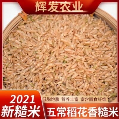 稻花香糙米5斤新米东北五谷杂粮红米黑米糙米饭粗粮健身胚芽米