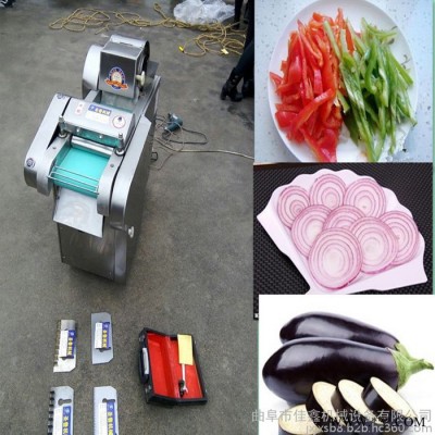 佳鑫jx-056辣椒切圈多功能蔬菜香菇切块机     不锈钢生姜切碎机 鸭肠切段机生产厂家