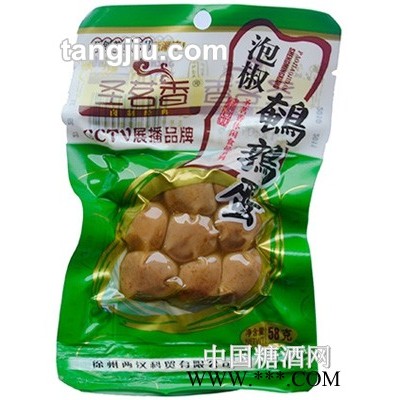 圣茗香泡椒鹌鹑蛋58g