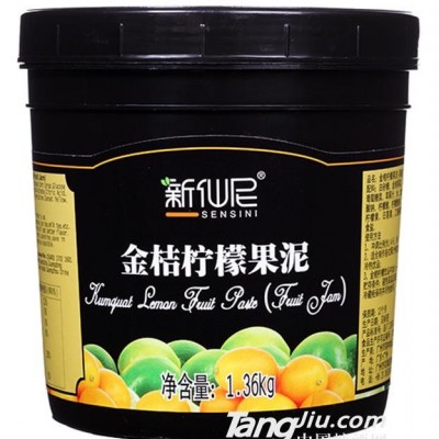新仙尼金桔柠檬果泥-1.36kg
