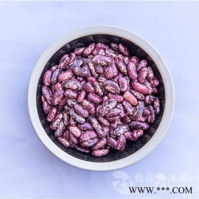 有机紫花芸豆