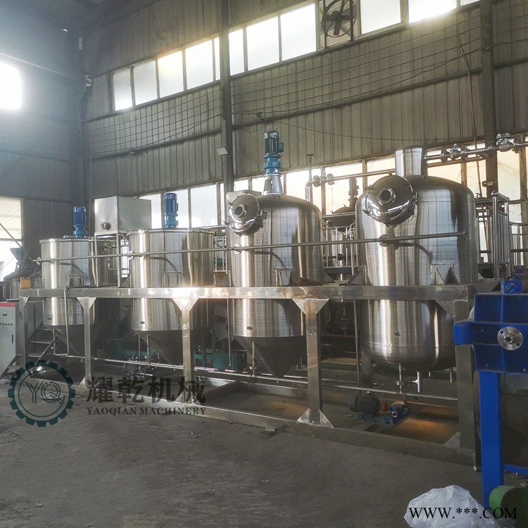 茶油加工设备 提炼合格食用油生产线 日产0.5-200吨精炼设备