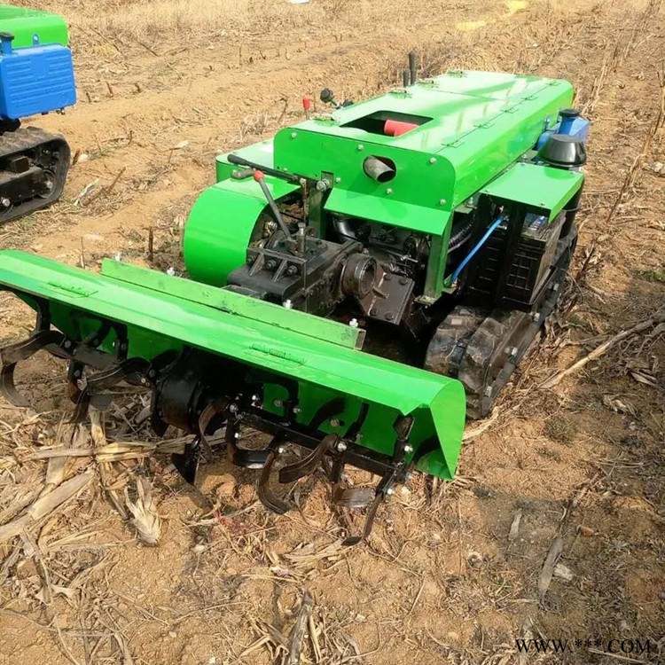 新型多功能田园管理机 履带开沟施肥机 自走式施肥回填机厂家直销