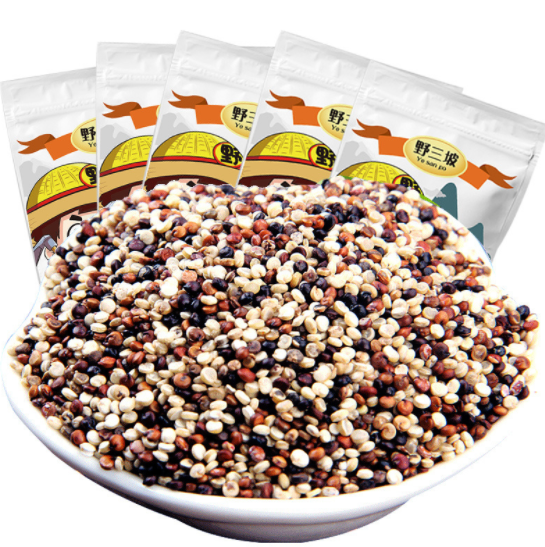 厂家批发 白红黑藜麦米三色藜麦五谷杂粮藜麦