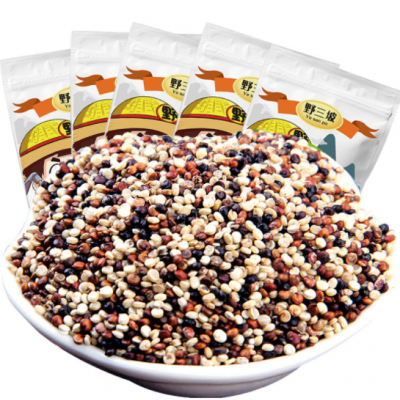 厂家批发 白红黑藜麦米三色藜麦五谷杂粮藜麦