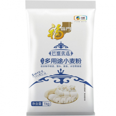 中粮福临门多用途小麦粉1kg 馒头水饺