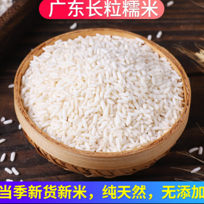 2斤广东糯米新米农家自产纯天然优质鲜白长粒江米籼糯米